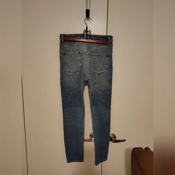 🔥 SALE 💯 Forever 21 Women's Blue Jeans - Size 28 - Picture 3 of 7